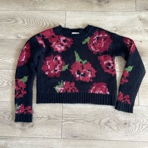 Jun & Ivy rose sweater